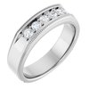 14K White .375 CTW Diamond Mens Ring Ref 14769549